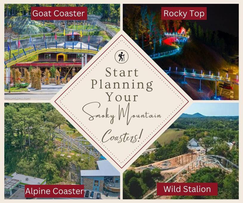Enchanted Forest Cabin And Teepee! Lights & Laser Show! Private Hot Tub! Unique Stay! Sevierville Kültér fotó
