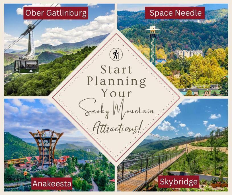 Enchanted Forest Cabin And Teepee! Lights & Laser Show! Private Hot Tub! Unique Stay! Sevierville Kültér fotó